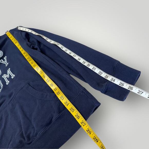 SOFFE Vintage United States Navy Mom Hoodie Sweatshirt Pullover Adult L Blue - Picture 12 of 13